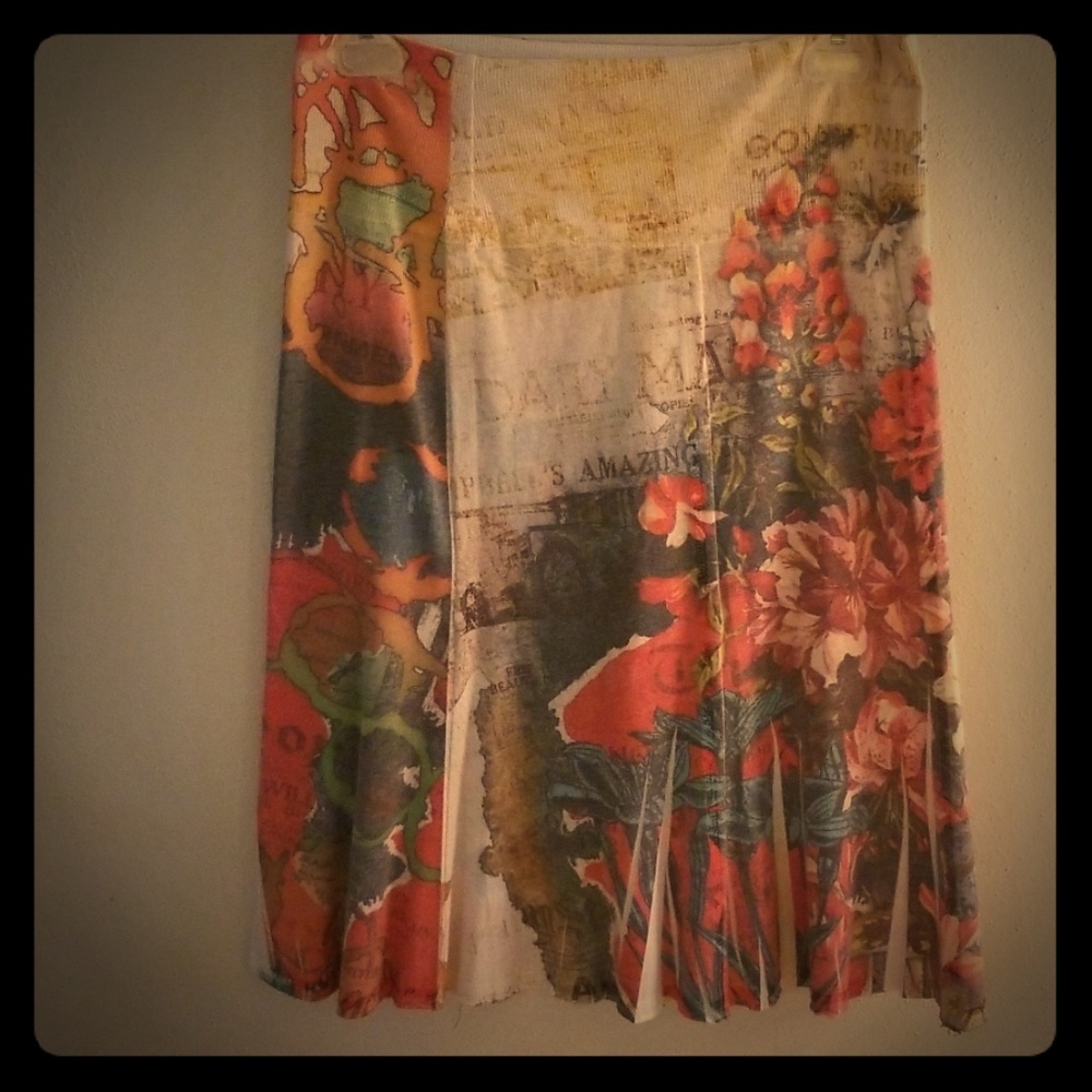 Nally & Millie gored skirt